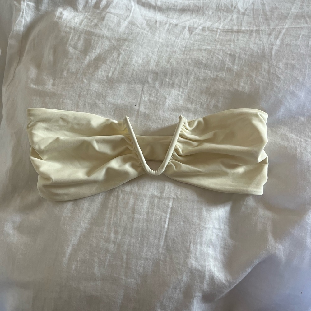 Mikoh Ivory Bikini Top